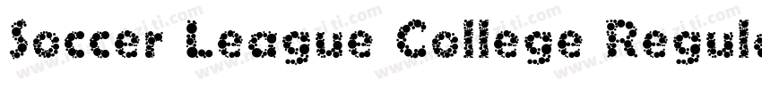 Soccer League College Regular字体转换